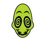 Drugged mudokon emoticon masked